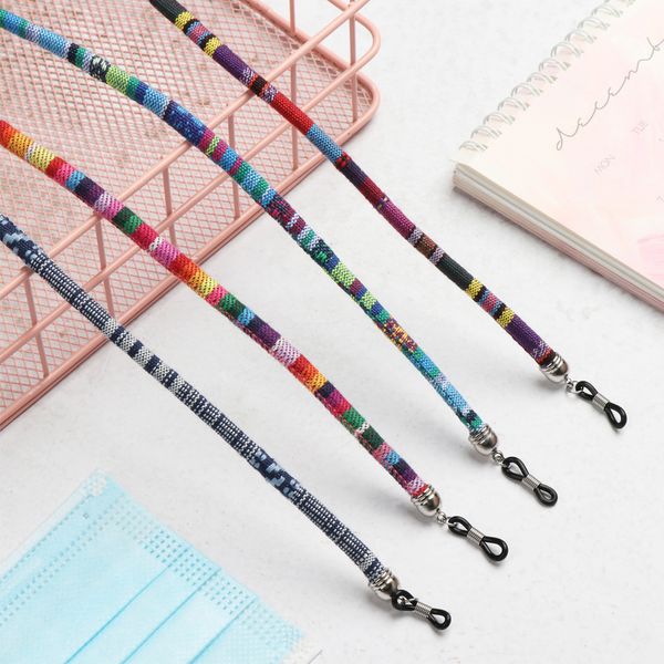 practical cotton neck string cord for glasses sunglasses retainer strap eyewear lanyard high end ethnic rope eyeglasses chain 220615
practical cotton neck string cord for glasses sunglasses retainer strap eyewear lanyard high end ethnic rope eyeglasses chain 220615