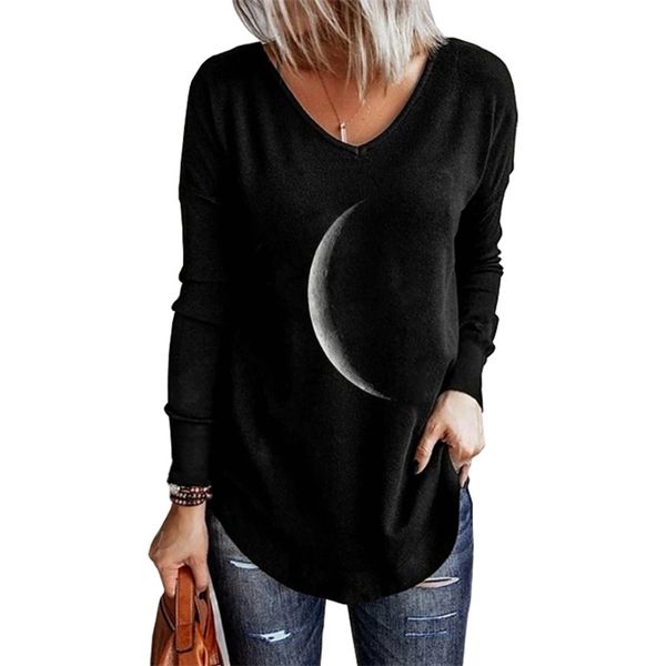 all-match casual fashion t-shirt autumn and winter women's v-neck pullover printing loose long-sleeved bottoming shirt 220328, White
all-match casual fashion t-shirt autumn and winter women's v-neck pullover printing loose long-sleeved bottoming shirt 220328, White