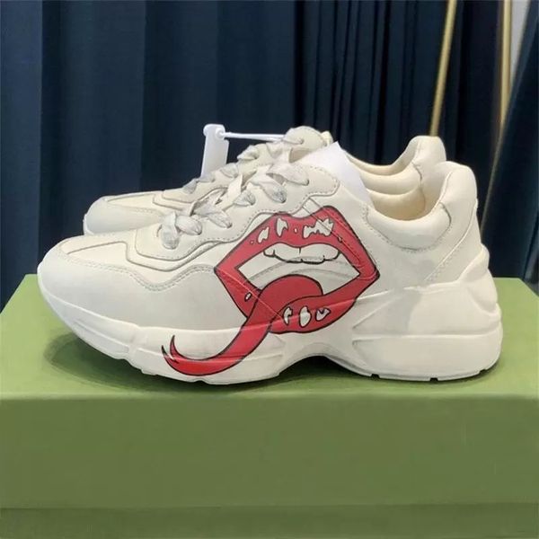 designer rhyton shoes multicolor sneakers men women trainers vintage chaussures platform sneaker strawberry mouse mouth shoe with box, Black
designer rhyton shoes multicolor sneakers men women trainers vintage chaussures platform sneaker strawberry mouse mouth shoe with box, Black
