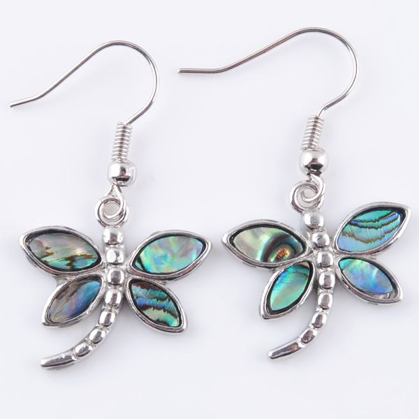 classic fashion abalone shell dangle hook earrings pair for women jewelry dragonfly pendants hanging drop dr3194, Silver
classic fashion abalone shell dangle hook earrings pair for women jewelry dragonfly pendants hanging drop dr3194, Silver