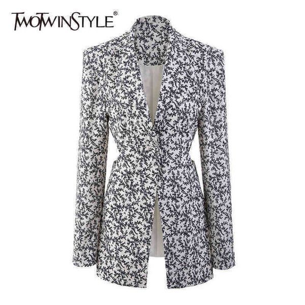 print blazer for women notched long sleeve straight casual blazers female spring streetwear korean fashion clothing 210423, White;black
print blazer for women notched long sleeve straight casual blazers female spring streetwear korean fashion clothing 210423, White;black