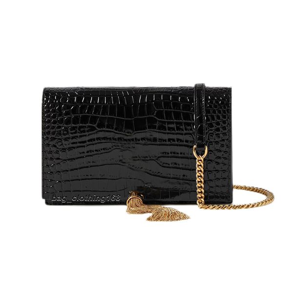 shoulder bags designer luxury branded purses cross body handbags with chain tassel shiny crocodile embossed leather clutch handbag wallets c
shoulder bags designer luxury branded purses cross body handbags with chain tassel shiny crocodile embossed leather clutch handbag wallets c