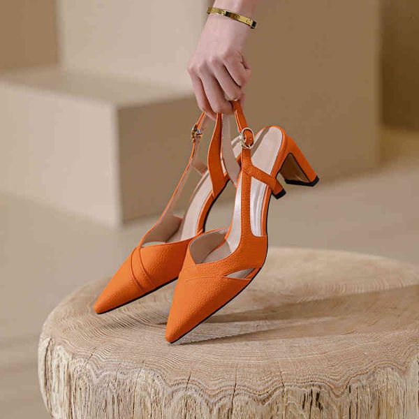 sandals baotou hollow out high heels spring and summer women's shoes leather versatile temperament pointed thick heel back empty sandal, Black
sandals baotou hollow out high heels spring and summer women's shoes leather versatile temperament pointed thick heel back empty sandal, Black