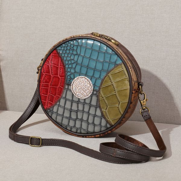 women genuine leather shoulder bag coin purse small handbags satchel handle circular designed evening bags multi-pockets phone pack patchwor
women genuine leather shoulder bag coin purse small handbags satchel handle circular designed evening bags multi-pockets phone pack patchwor
