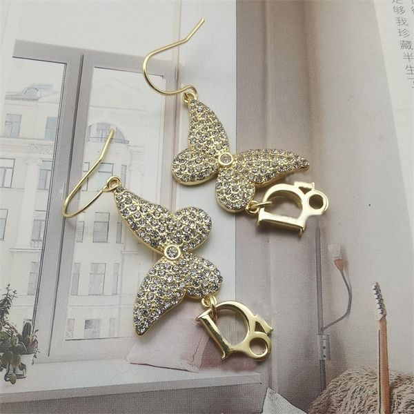 the new 74% off family hong kong style butterfly full diamond cd simple fashion temperament celebrities light luxury high sense earrings wom, Golden
the new 74% off family hong kong style butterfly full diamond cd simple fashion temperament celebrities light luxury high sense earrings wom, Golden