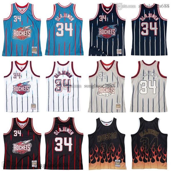 stitched hakeem olajuwon basketball jersey s-6xl mitchell & ness 1996-97 mesh hardwoods classics retro version men women youth jerseys, Black;red
stitched hakeem olajuwon basketball jersey s-6xl mitchell & ness 1996-97 mesh hardwoods classics retro version men women youth jerseys, Black;red