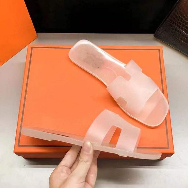 2022 jelly slides oran sandal designer slippers women shoes fashion h pvc filp flops sandals summer luxurys flat slides ladies beach slide w, Black
2022 jelly slides oran sandal designer slippers women shoes fashion h pvc filp flops sandals summer luxurys flat slides ladies beach slide w, Black