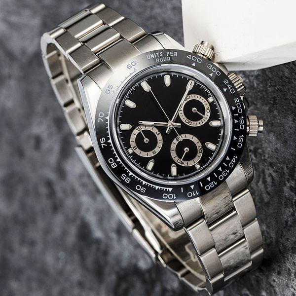 fashion men's watch chronograph 40mm automatic mechanical movement stainless steel silicone strap sapphire mirror luminous business des, Slivery;brown
fashion men's watch chronograph 40mm automatic mechanical movement stainless steel silicone strap sapphire mirror luminous business des, Slivery;brown