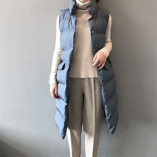 winter cotton waistcoats vest women coat jacket 2020 lady long warm jacket vest cotton padded gilet femme lj201021, Black;white
winter cotton waistcoats vest women coat jacket 2020 lady long warm jacket vest cotton padded gilet femme lj201021, Black;white