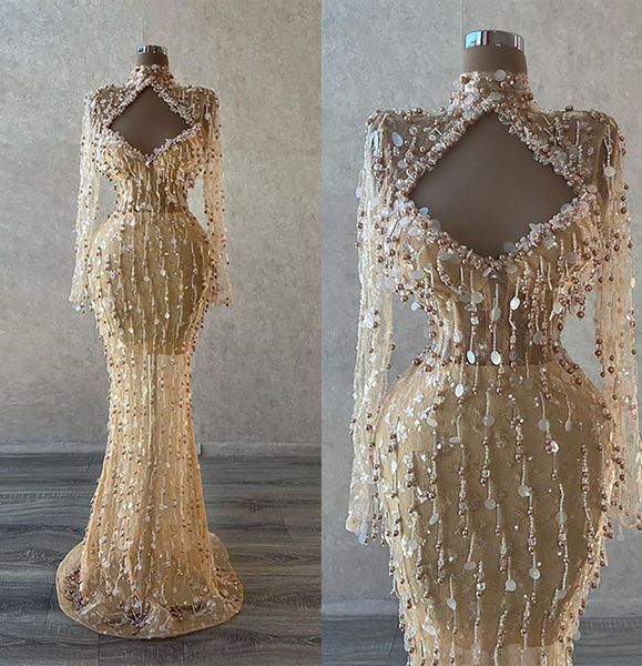 shiny evening dresses long sleeves v halter neck lace hollow floor length train lace sparkling beaded appliques sequins celebrity party prom, Black;red
shiny evening dresses long sleeves v halter neck lace hollow floor length train lace sparkling beaded appliques sequins celebrity party prom, Black;red
