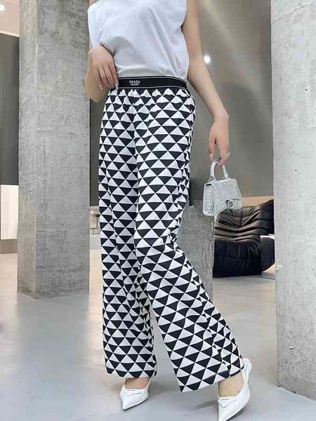 women's pants & capris p home spring and summer classic triangular check pants elastic waist tether design letter webbing casual p7gw, Black;white
women's pants & capris p home spring and summer classic triangular check pants elastic waist tether design letter webbing casual p7gw, Black;white