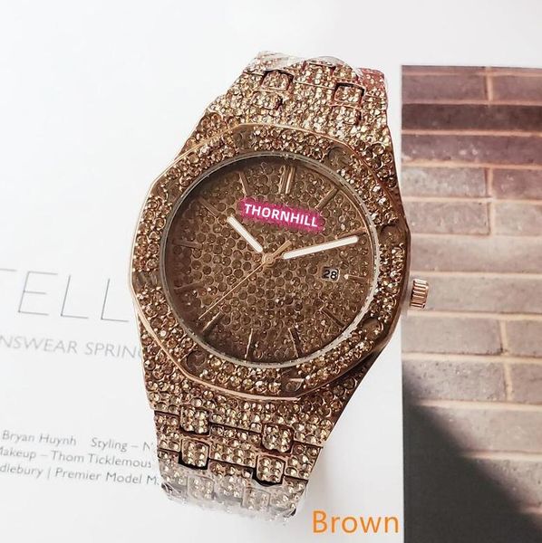 ice out hip hop men's leisure diamonds watches 42mm stainless steel quartz wristwatch rose gold calendar gold bracelet satch relogio ma, Slivery;golden
ice out hip hop men's leisure diamonds watches 42mm stainless steel quartz wristwatch rose gold calendar gold bracelet satch relogio ma, Slivery;golden