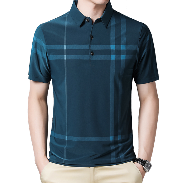 browon business polo shirt men summer new casual loose breathable anti-wrinkle short sleeved plaid men polo shirt men, White;black
browon business polo shirt men summer new casual loose breathable anti-wrinkle short sleeved plaid men polo shirt men, White;black