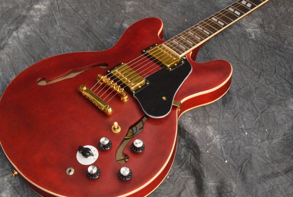 custom shop dave grohl 335 metallic pelham red semi hollow body jazz electric guitar guitarra double f holes, split massive inlay
custom shop dave grohl 335 metallic pelham red semi hollow body jazz electric guitar guitarra double f holes, split massive inlay