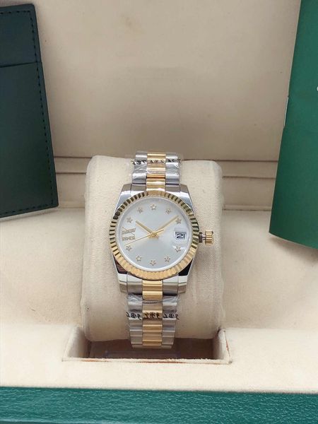 31mm fashion designer women's watches automatic mechanical 2813 movement woman wristwatches star style diamond number stainless steel s, Slivery;golden
31mm fashion designer women's watches automatic mechanical 2813 movement woman wristwatches star style diamond number stainless steel s, Slivery;golden