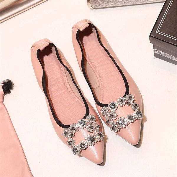 dress shoes spring pointed leather comfortable soft square buckle flat sole women's shoes shallow mouth egg roll single r4g3, Black
dress shoes spring pointed leather comfortable soft square buckle flat sole women's shoes shallow mouth egg roll single r4g3, Black