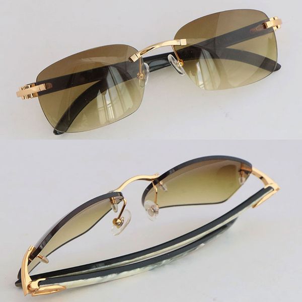 original white inside black buffalo horn sunglasses metal rimless 4189749 male female large square sun glasses design classical model man wo, White;black
original white inside black buffalo horn sunglasses metal rimless 4189749 male female large square sun glasses design classical model man wo, White;black