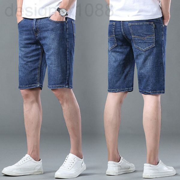 men's jeans designer summer thin stretch 5-point jeans men's loose and versatile cigarette grey denim shorts breeches pants 2elx, Blue
men's jeans designer summer thin stretch 5-point jeans men's loose and versatile cigarette grey denim shorts breeches pants 2elx, Blue