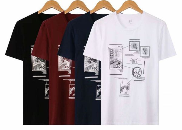 design men's t-shirt spring/summer color sleeve t-shirt holiday short sleeve casual letter printing shirt cym1, White;black
design men's t-shirt spring/summer color sleeve t-shirt holiday short sleeve casual letter printing shirt cym1, White;black