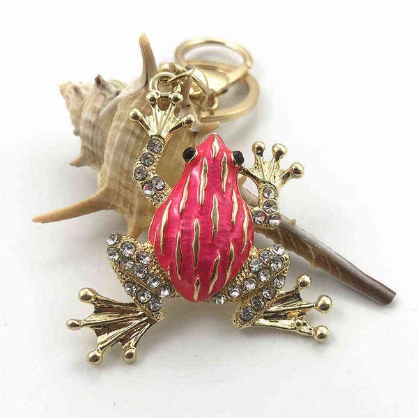 gift metal small key chain fashion rhinestone frog car women's backpack pendant, Slivery;golden
gift metal small key chain fashion rhinestone frog car women's backpack pendant, Slivery;golden