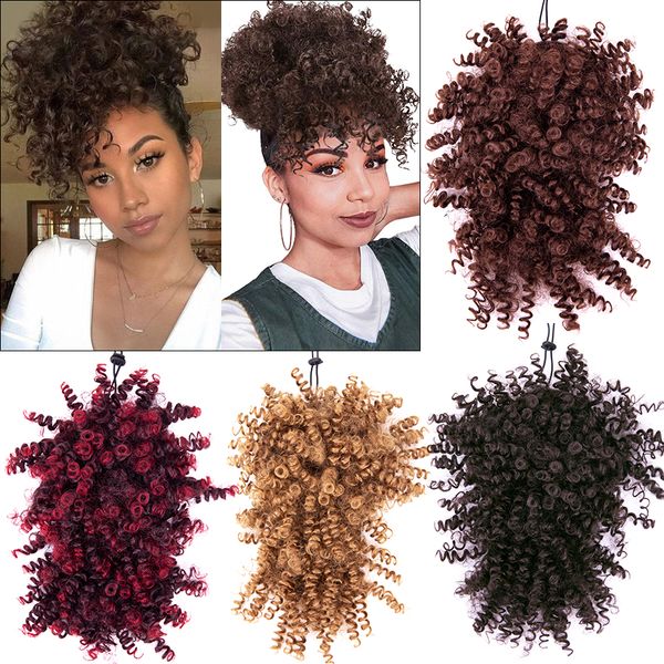 accessories synthetic drawstring kinky curly high puff ponytail with bangs synthetic curly bangs drawstring ponytail with bangs balck brown, Silver
accessories synthetic drawstring kinky curly high puff ponytail with bangs synthetic curly bangs drawstring ponytail with bangs balck brown, Silver