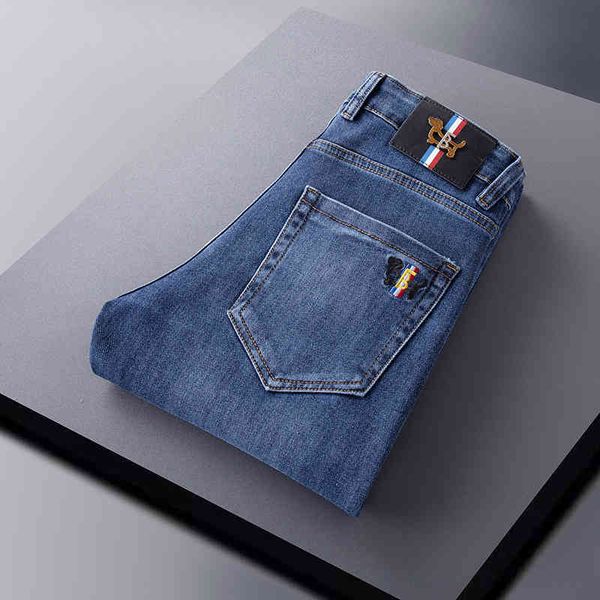 men's jeans autumn and winter thick jeans men's korean version elastic cotton small straight tube slim fit youth b home l8lj, Blue
men's jeans autumn and winter thick jeans men's korean version elastic cotton small straight tube slim fit youth b home l8lj, Blue