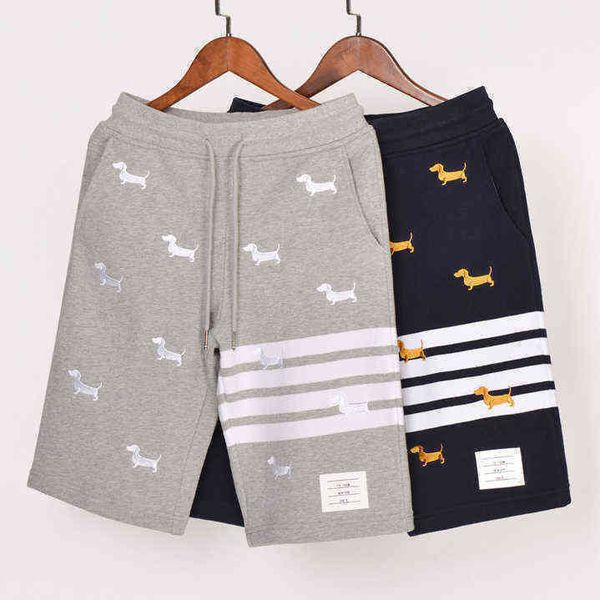 2021 fashion brand tb thom casual shorts men women summer cotton casual sports trousers puppy embroidery mens jogger track pants, White;black
2021 fashion brand tb thom casual shorts men women summer cotton casual sports trousers puppy embroidery mens jogger track pants, White;black