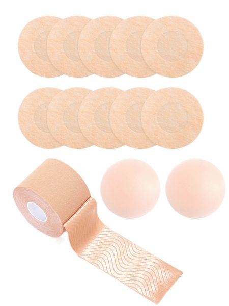 1pair silicone nipple cover & 5pairs nipple cover & lifting boob tape 66ij#, Black;red
1pair silicone nipple cover & 5pairs nipple cover & lifting boob tape 66ij#, Black;red