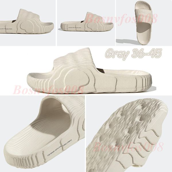 with box adilette 22 slide beach sandals designer slippers men women shoes black bone white st desert sand grey magic lime luxury slipper su
with box adilette 22 slide beach sandals designer slippers men women shoes black bone white st desert sand grey magic lime luxury slipper su