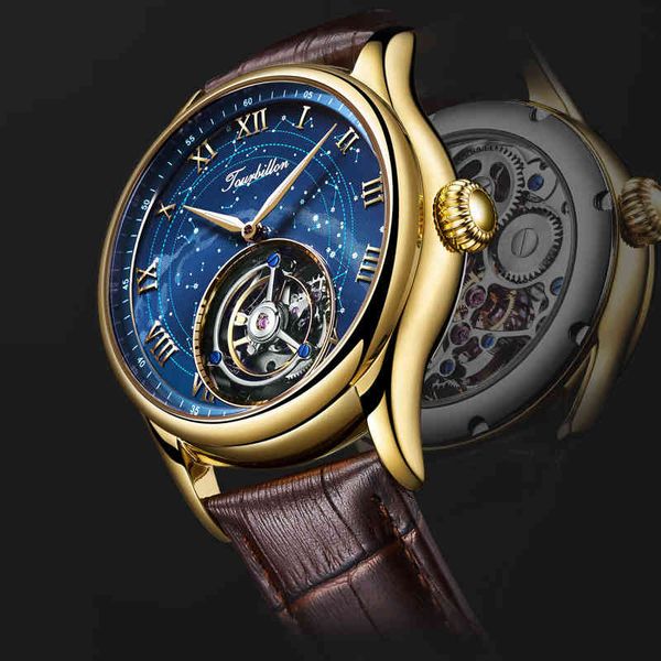 aop aop flywheel mechanical starry sky dial fashion waterproof busins trend watch 7006, Slivery;brown
aop aop flywheel mechanical starry sky dial fashion waterproof busins trend watch 7006, Slivery;brown