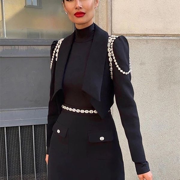 autumn elegant ol women twopiece set diamond chain short blazer jacket aline mini skirt suit fashion party office sets 220722, White
autumn elegant ol women twopiece set diamond chain short blazer jacket aline mini skirt suit fashion party office sets 220722, White