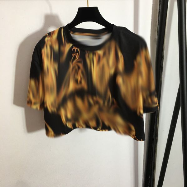 328 2022 milan runway spring summer brand same style t shirt short sleeve women's t-shirt black blue crew neck pullover womens meiyi, White
328 2022 milan runway spring summer brand same style t shirt short sleeve women's t-shirt black blue crew neck pullover womens meiyi, White