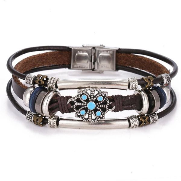 vintage flower bracelets strands amp bangle boho multiple layers leather bracelet for women man wrap female punk jewelry gifts, Black
vintage flower bracelets strands amp bangle boho multiple layers leather bracelet for women man wrap female punk jewelry gifts, Black