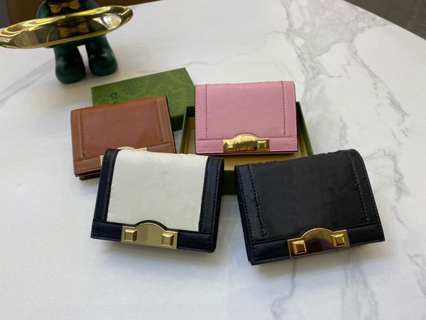2022 womens designer wallets red fashion classic purse lady g pocket interior slot coin purse women leather tri-fold short wallet, Red;black
2022 womens designer wallets red fashion classic purse lady g pocket interior slot coin purse women leather tri-fold short wallet, Red;black