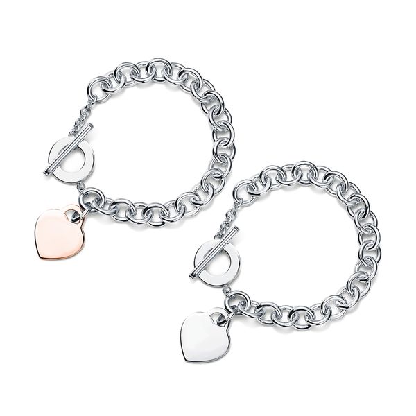 ladies bracelet 925 sterling silver jewelry heart-shaped pin clasp bracelet classic fashion girlfriend gift party jewelry, Golden;silver
ladies bracelet 925 sterling silver jewelry heart-shaped pin clasp bracelet classic fashion girlfriend gift party jewelry, Golden;silver