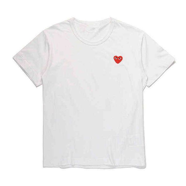 others apparelheyplay trendy t-shirt peach heart men's and women's round neck cotton short sleeve solid embroidery big red couple, Black;white
others apparelheyplay trendy t-shirt peach heart men's and women's round neck cotton short sleeve solid embroidery big red couple, Black;white
