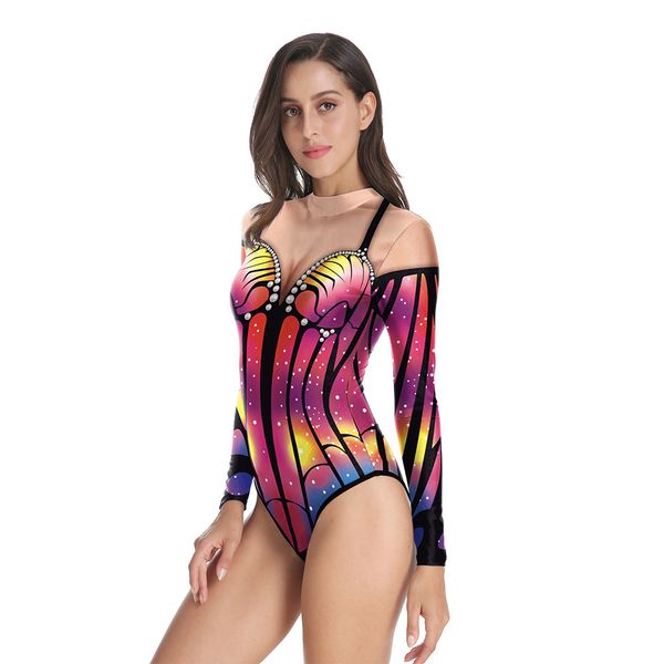 women's jumpsuits & rompers printed ladies long sleeve swimsuit one-piece swimsuit surfwear b120, Black;white
women's jumpsuits & rompers printed ladies long sleeve swimsuit one-piece swimsuit surfwear b120, Black;white