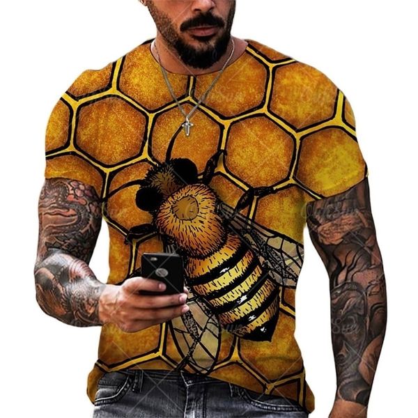 est menwomen 3d print t shirts good quality fashion breathable comfortble bee street loose short sleeve oneck tees 6xl 220607, White;black
est menwomen 3d print t shirts good quality fashion breathable comfortble bee street loose short sleeve oneck tees 6xl 220607, White;black