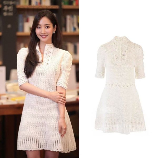 casual dresses designer spring and summer 2020 new star li xin park minying lisa the same temperament celebrity hollow knitted dress for wom, Black;gray
casual dresses designer spring and summer 2020 new star li xin park minying lisa the same temperament celebrity hollow knitted dress for wom, Black;gray
