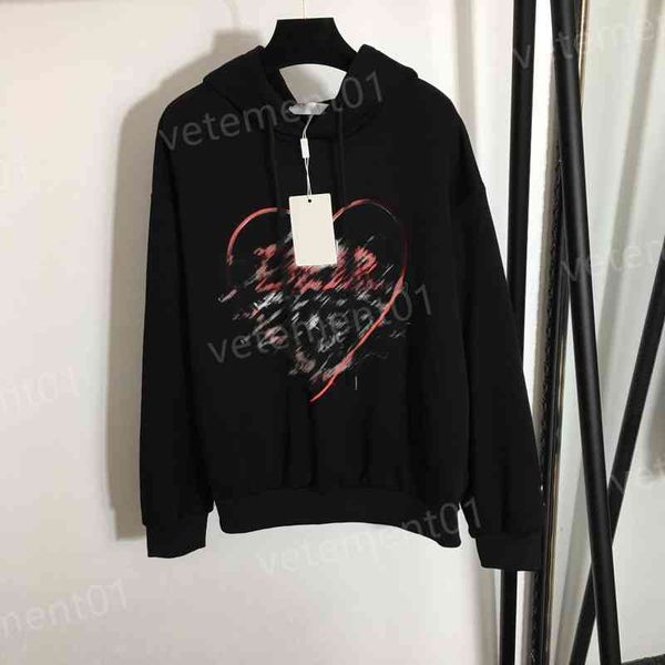 luxury womens hoodies d..r heart letter print loose versatile long sleeve hoodie fashion brand designer women sweatshirts, Black
luxury womens hoodies d..r heart letter print loose versatile long sleeve hoodie fashion brand designer women sweatshirts, Black