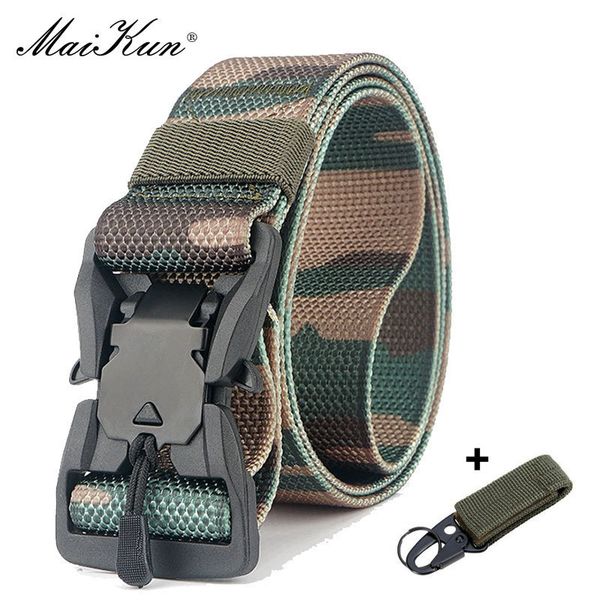 maikun nylon belts for men metalbuckle outdoor hunting waistband military equipment tactical canvas belt camo 220411, Black;brown
maikun nylon belts for men metalbuckle outdoor hunting waistband military equipment tactical canvas belt camo 220411, Black;brown