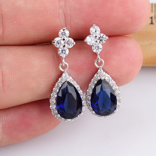 water drop aaa zircon earrings 925 sterling silver european and american fashion accessories gorgeous manufacturers, Golden
water drop aaa zircon earrings 925 sterling silver european and american fashion accessories gorgeous manufacturers, Golden