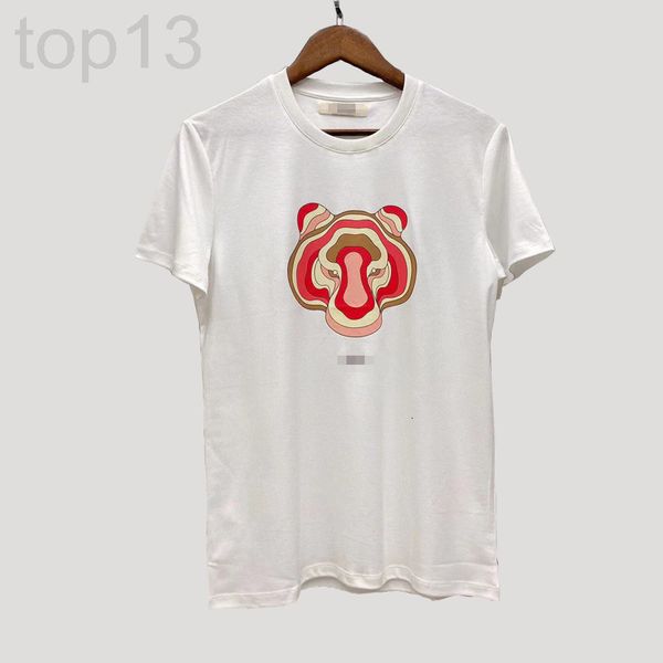 women's t-shirt designer 22 summer new bali round neck short sleeve t-shirt tiger head printed washed cotton loose half, White
women's t-shirt designer 22 summer new bali round neck short sleeve t-shirt tiger head printed washed cotton loose half, White
