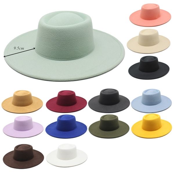 women's hat fedoras men's autumn winter felt wide panama headgear designer fashion black chapel beach brim pink ladies 220427, Blue;gray
women's hat fedoras men's autumn winter felt wide panama headgear designer fashion black chapel beach brim pink ladies 220427, Blue;gray