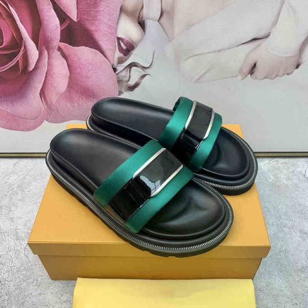 dress shoes size35-42 women shoes genuine leather silk slippers metal flat decoration platform designer beach slides, Black
dress shoes size35-42 women shoes genuine leather silk slippers metal flat decoration platform designer beach slides, Black