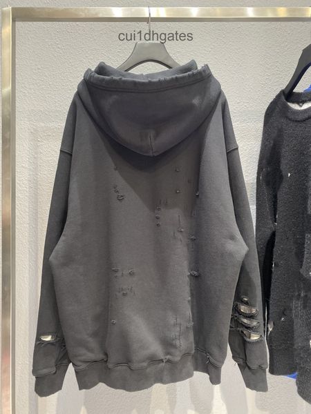 2022 designer blgc hoodies correct version of paris b house letter art destruction hole men's and women's loose rf1i, Black
2022 designer blgc hoodies correct version of paris b house letter art destruction hole men's and women's loose rf1i, Black