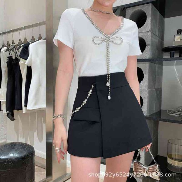 skirts spring and summer fashion br chain black skirt trousers with high waist design feel chic, bai da xian thin a-shaped j0p0
skirts spring and summer fashion br chain black skirt trousers with high waist design feel chic, bai da xian thin a-shaped j0p0