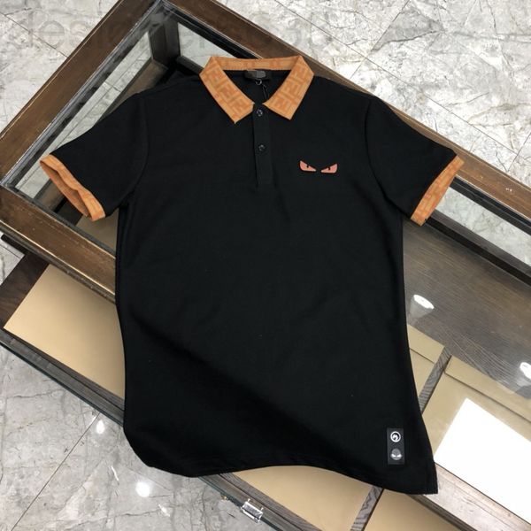 men's t-shirts designer summer little monster eyes embroidered on the chest male letters lapel slim fit youth short sleeve t-shirt polo, White;black
men's t-shirts designer summer little monster eyes embroidered on the chest male letters lapel slim fit youth short sleeve t-shirt polo, White;black