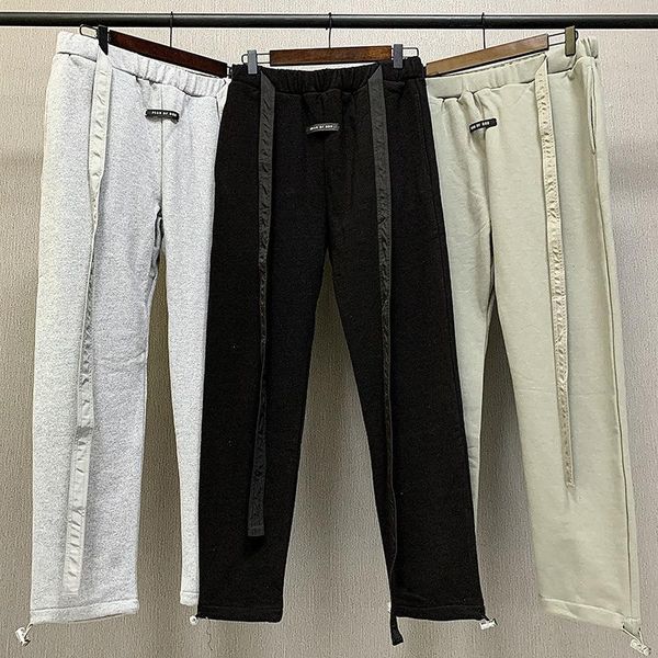 men's pants tide brand casual streamer trousers elasticated leg terry sweatpants caj, Black
men's pants tide brand casual streamer trousers elasticated leg terry sweatpants caj, Black