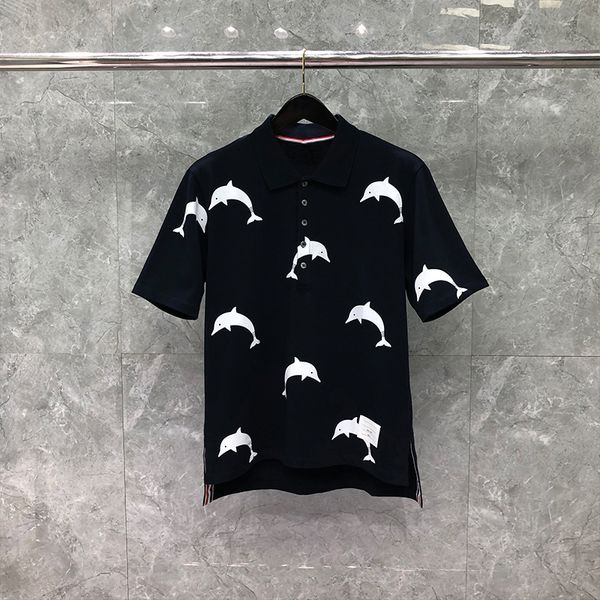 dolpine image designer men's polos navy summer pure cotton original lapel t-shirts waist split luxury brand casual women's tees t, White;black
dolpine image designer men's polos navy summer pure cotton original lapel t-shirts waist split luxury brand casual women's tees t, White;black